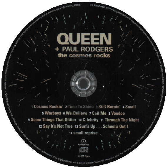 Queen And Paul Rodgers  The Cosmos Rocks : CD & DVD Edition : CD